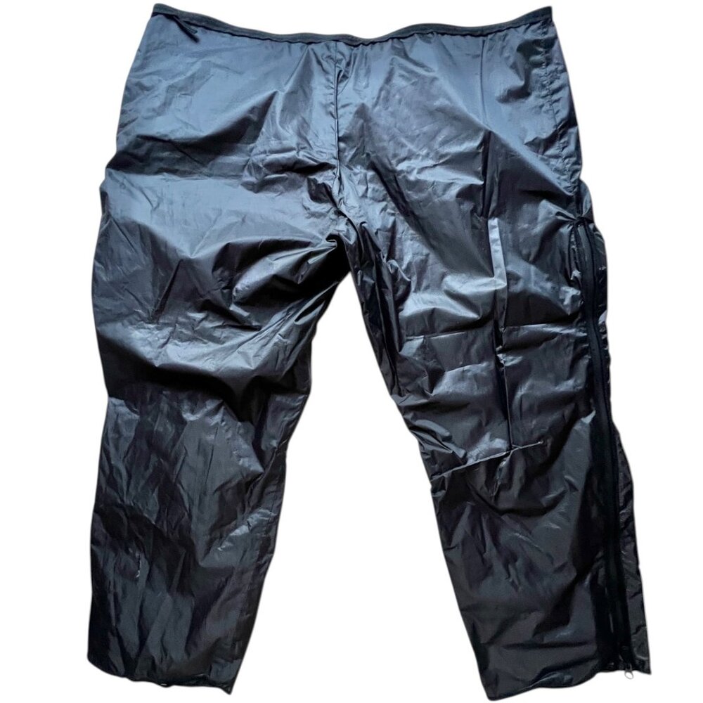 SpeedTec 6th Gear Motorcycle Pants Liner 3XL Black Waterproof Nylon zipper Legs - Picture 6 of 11